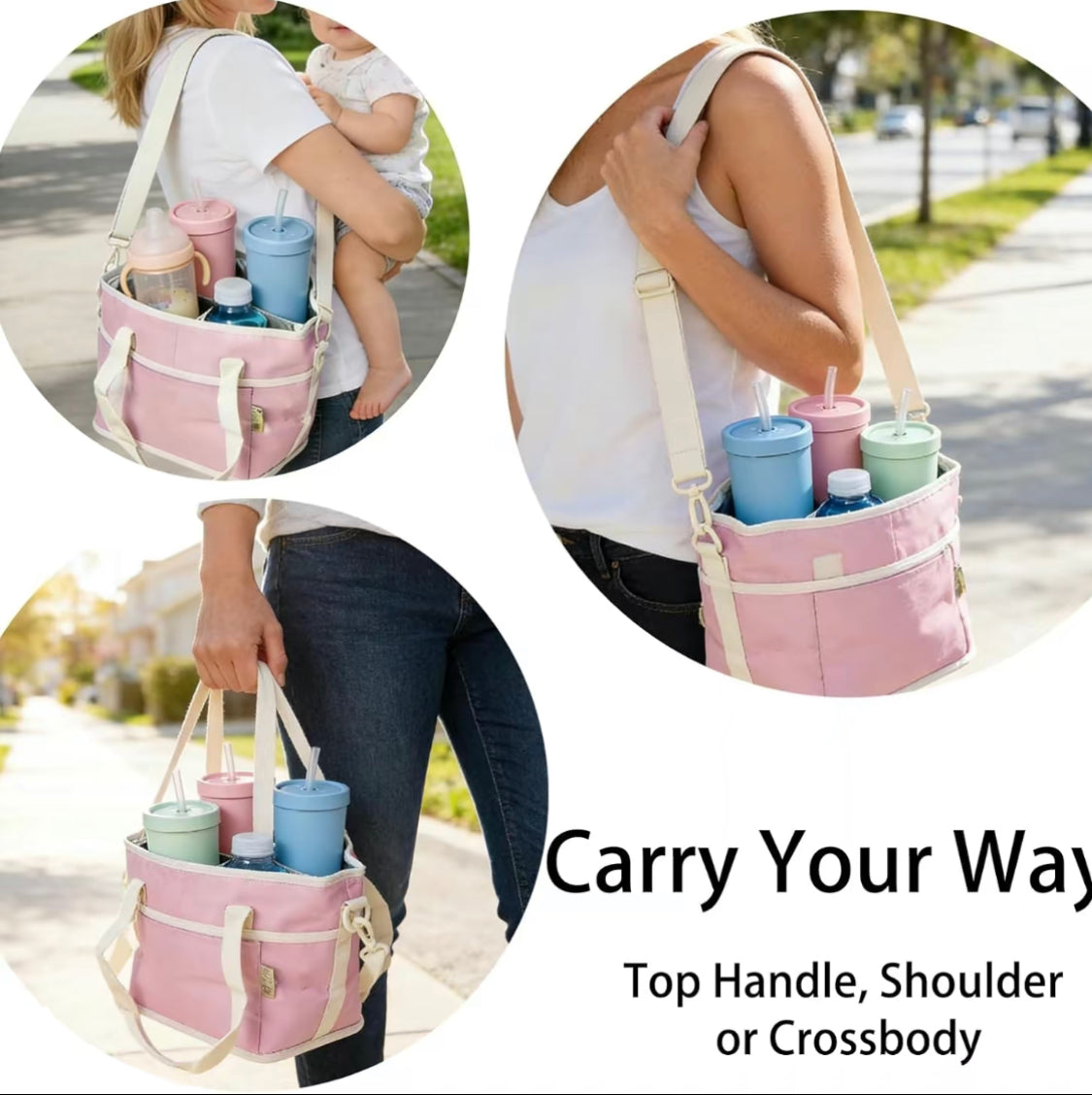 4 Drink Holder with Strap
