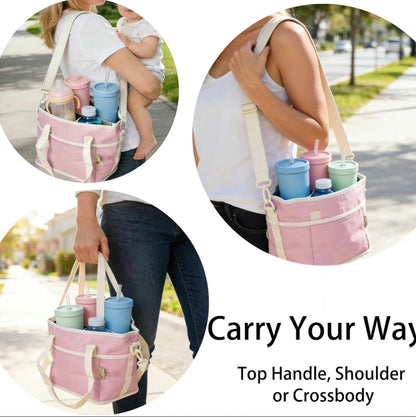 4 Drink Holder with Strap