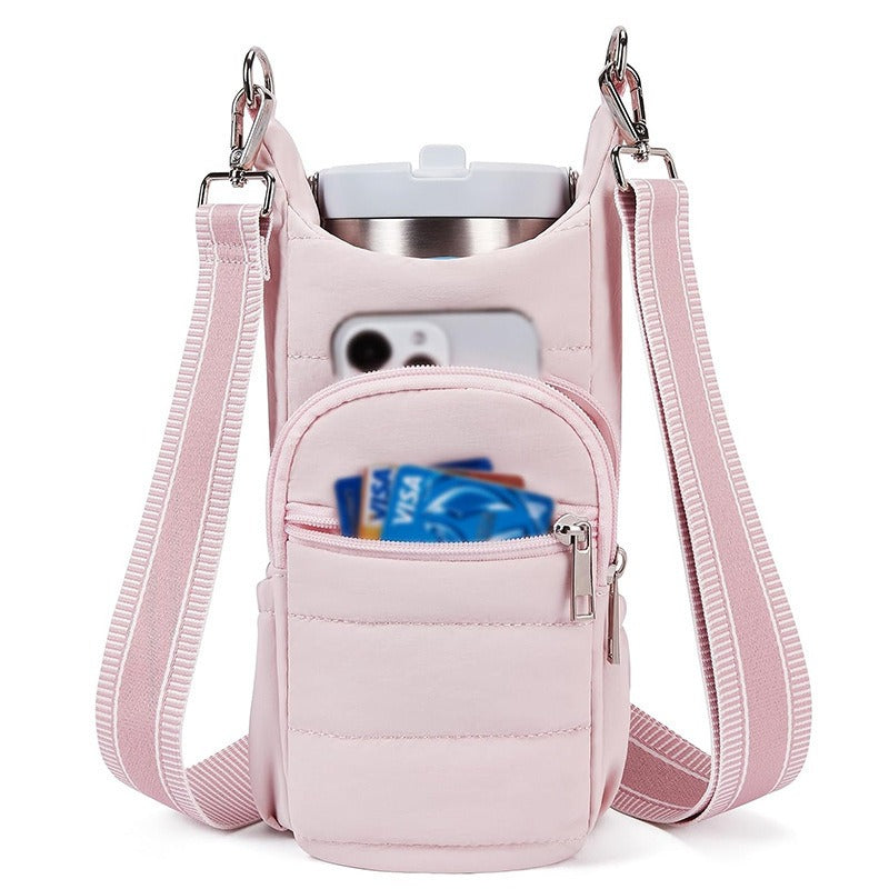 Crossbody water bottle bag™